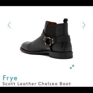 frye scott chelsea harness